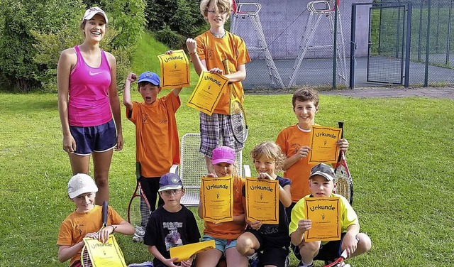 Tennismeisterschaften sind ausgespiel...pielteilnehmer Jonas und Aron Bäumle. | Foto: Privat Tennismeisterschaften sind ausgespiel...pielteilnehmer Jonas und Aron Bäumle. | Foto: Privat