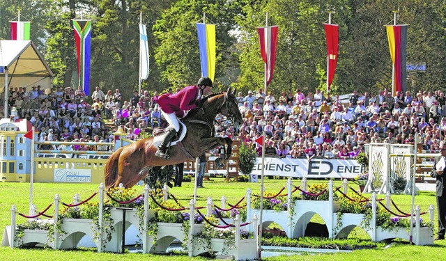 Rund 40000 Besucher werden wieder zum Reitturnier in Donaueschingen erwartet.   | Foto: Archiv