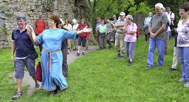 Gut besucht: Das Gesundheitswandern im Rahmen der BZ-Ferienaktion  | Foto: Dieter Erggelet