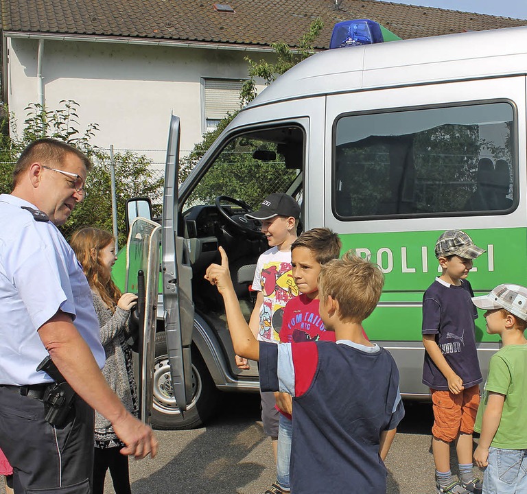 Bei der Polizei ist viel los Rheinfelden Badische Zeitung