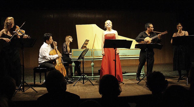 &quot;Los Temperamentos&quot; begeiste...hbarocker Musik aus zwei Kontinenten.  | Foto: H. j. Kugler