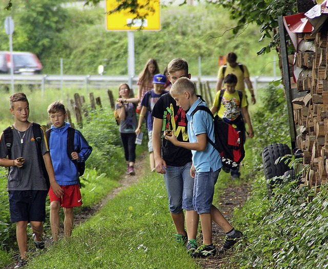 Moderne Technik allein reicht beim Geo...zlichen Regengssen schtzen mussten.   | Foto: Leutenecker