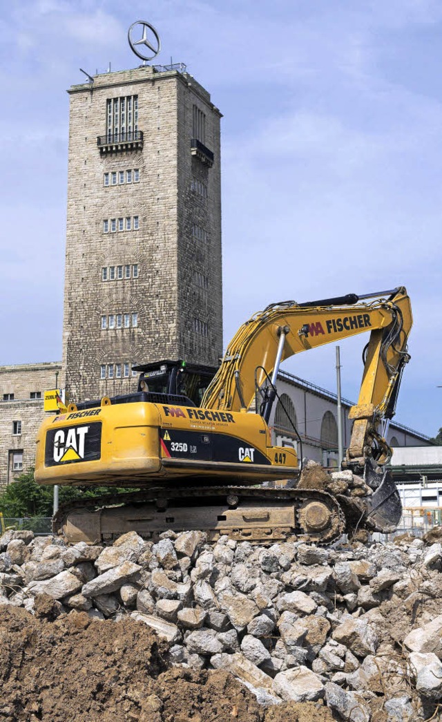 Trotz der archologischen Funde wird weitergebaut.  | Foto: dpa