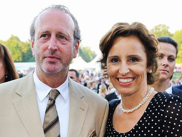 Die Politikerin und der Arzt: Christine und Hubert Haderthauer   | Foto: dpa