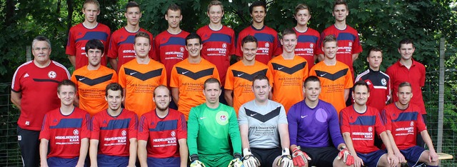 Das neuformierte Team des FC Huttingen geht optimistisch in die Saison.  | Foto: Sedlak