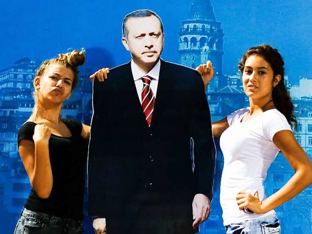 Erfolgreich in der Trkei: Recep Tayyip Erdogan  | Foto: AFP