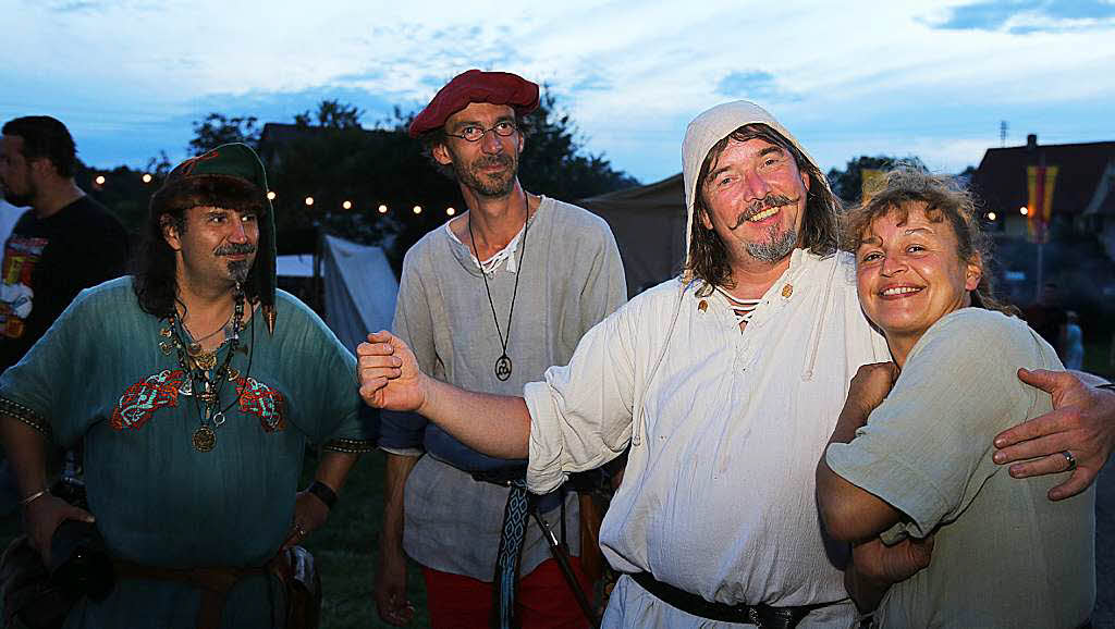 Mittelalterliches Treiben bei den Schlossfestspielen In Schmieheim