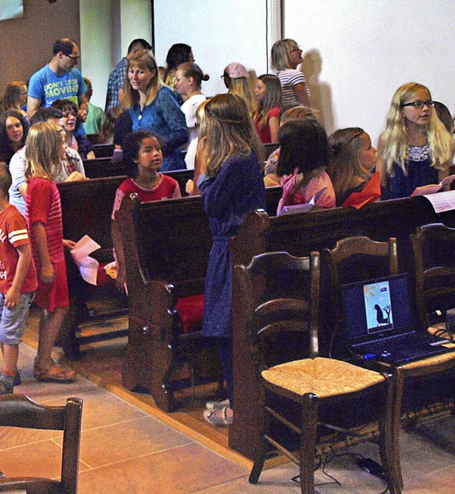 Mchtig viel los  bei der Kinderbibelwoche in Ettenheim  | Foto: Privat