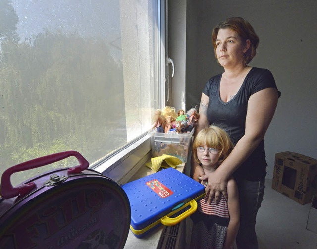 Nach einem Brand in der Wohnung im Sto...r Familie Baier nicht mehr bewohnbar.   | Foto: Michael Bamberger