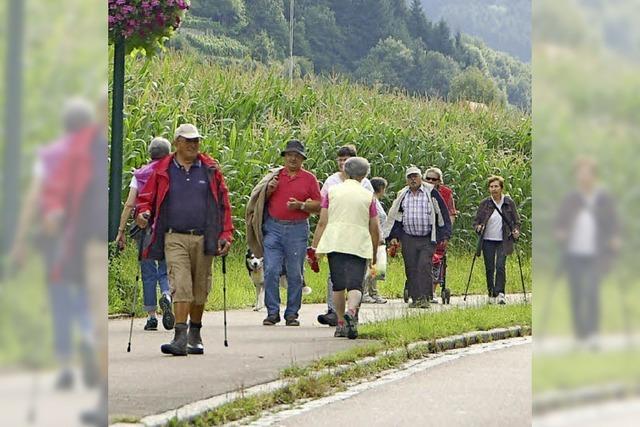 Wo gut tausend Wandersleute stempeln gehen