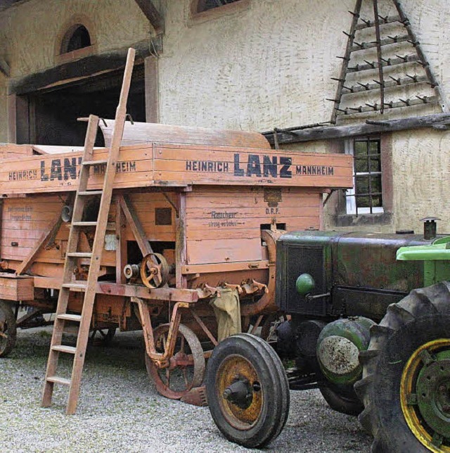 Nach der  Landmaschinenausstellung vom...tellung des Geschichtsvereins  geben.   | Foto: bn