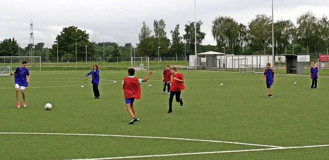 Auch an der kleinen Version des im Efr...niers  hatten die Kinder ihren Spa.    | Foto: cremer