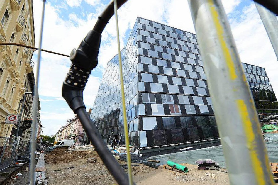 Die neue Unibibliothek (Foto: Rita Eggstein) Die neue Unibibliothek (Foto: Rita Eggstein)