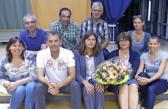 Birgit Treffeisen, Christoph Brill, Su...Ihringer Neunlindenschule engagieren.   | Foto: privat