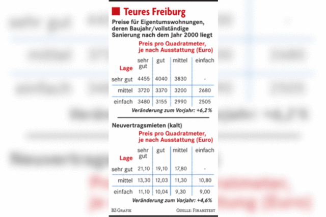 Experten streiten ber Immobilien-Spekulationsblase in Freiburg