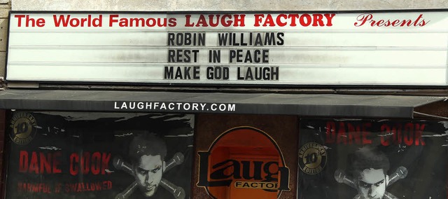Er mge in Frieden ruhen &#8211; und G...ms an einem Comedy-Club in Hollywood.   | Foto: Dpa