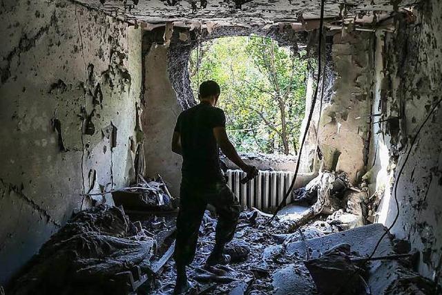 Fotos: Krise in der Ukraine – Flucht und Zerstrung
