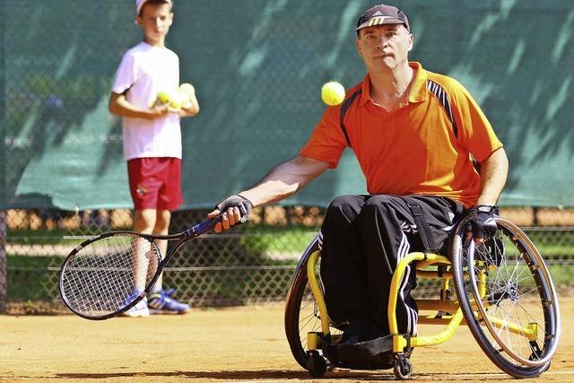 Tennis trotz Rollstuhls