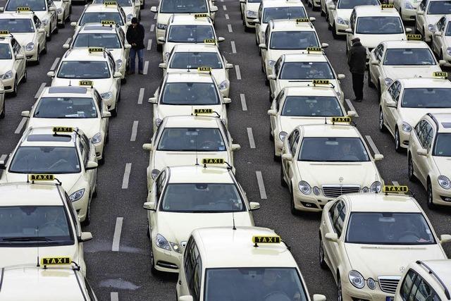 Verbot der Taxi-Vermittlung Uber