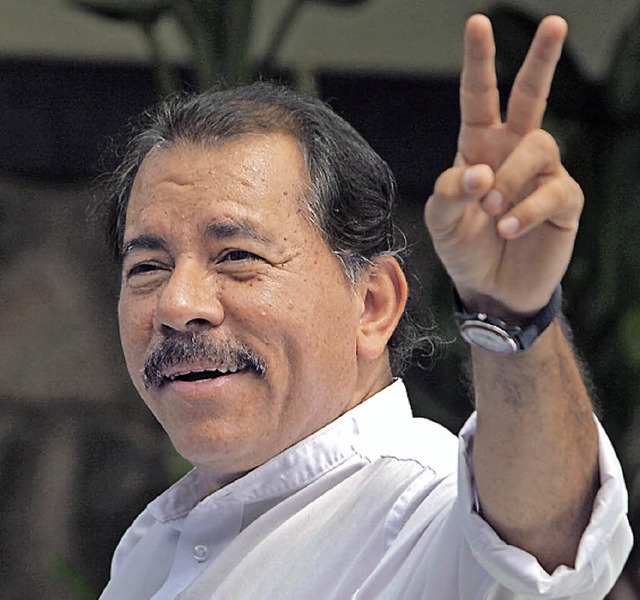 Hat ehrgeizige Ziele: Nicaraguas Prsident: Daniel Ortega.  | Foto: AFP
