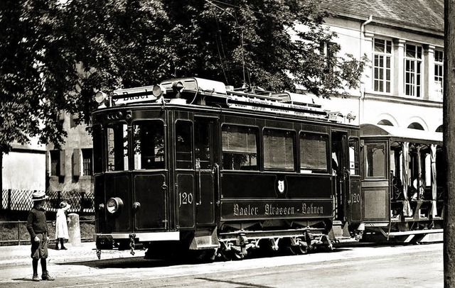 Tram in Riehen    | Foto: Sammlung J. Wenk-Madoery/