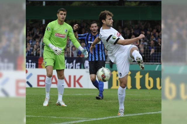 SC Freiburg steht nach 2:0 in Trier in Runde zwei