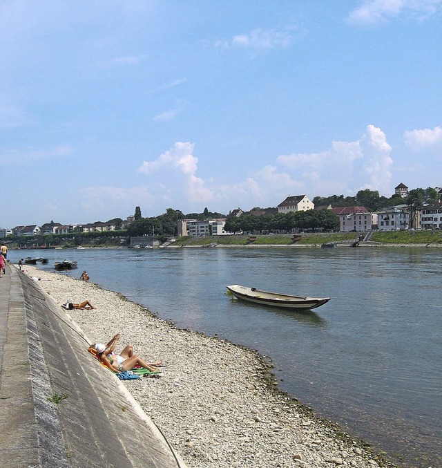 Den Rhein und die Ufer will die IBA neu entdecken und bespielen.   | Foto: BZ