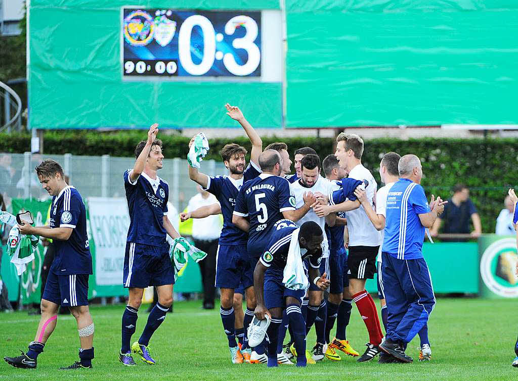 Fuballfest fr den SV Waldkirch in Bahlingen