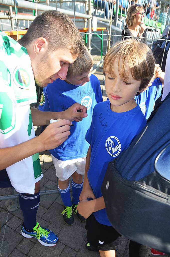 Fuballfest fr den SV Waldkirch in Bahlingen