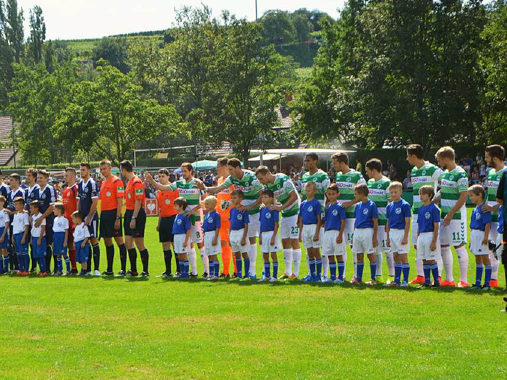 Fuballfest fr den SV Waldkirch in Bahlingen