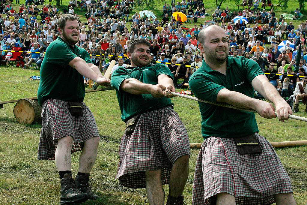 Die Highland Games in Prinzbach