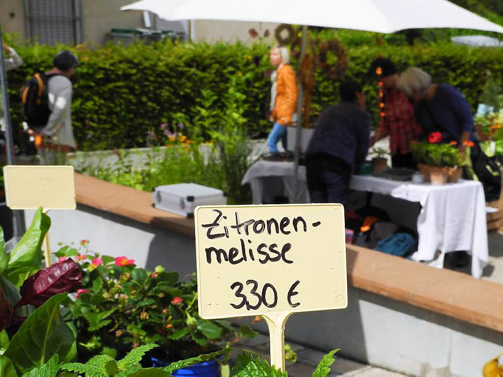 Fand viel Zuspruch: Kruter- und Bauernmarkt in Oberried