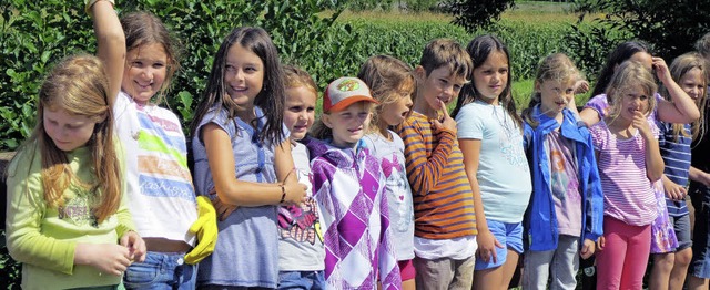 Viele Kinder interessierten sich fr den Silberbergbau.   | Foto: Tobias Meihofer