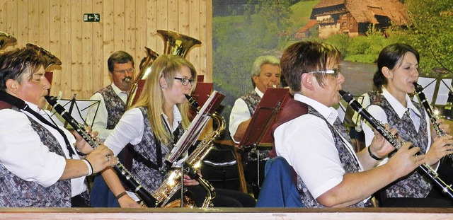 Die Musikkapelle als zuverlssiger Gastgeber    | Foto: gerhard Wiezel