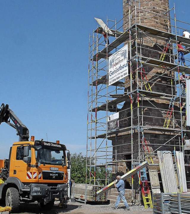 Der Oberkircher Bauhof untersttzte di...tik brachten sich die Mitarbeiter ein.  | Foto: Georg Knapps/Stadt Oberkirch