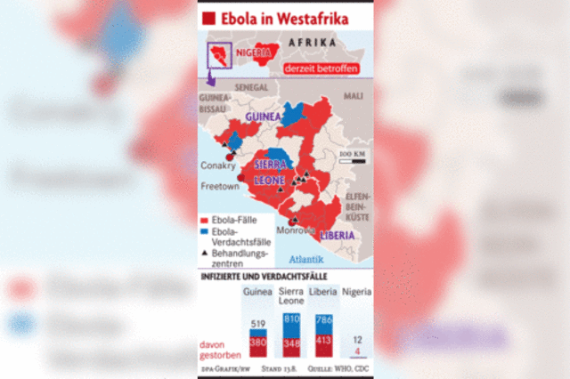 Keine Spur der geflüchteten Ebola-Patienten