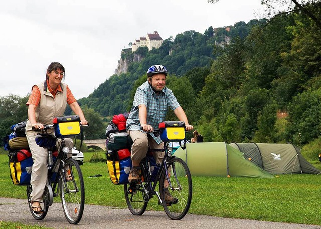 Umweltfreudlich: Im Urlaub mit dem Rad unterwegs  | Foto: Verwendung weltweit, usage worldwide