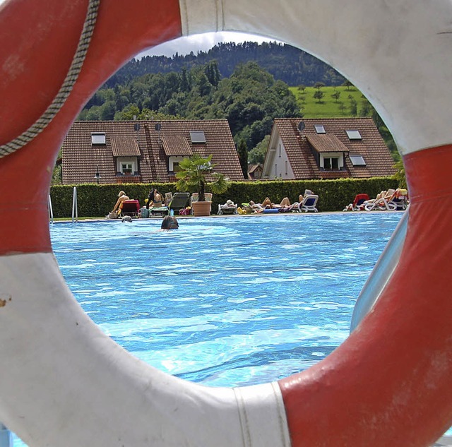 Viel Platz zum Schwimmen gibt es im Glottertler Bad.  | Foto: Frank Kiefer