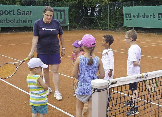 Vorhand, Rckhand?: Wie das geht, erfu...langebot des  Kenzinger Tennisvereins.  | Foto: Privat