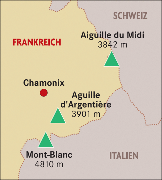 Diesen Sommer sind am MontBlanc bereits 20 Menschen gestorben