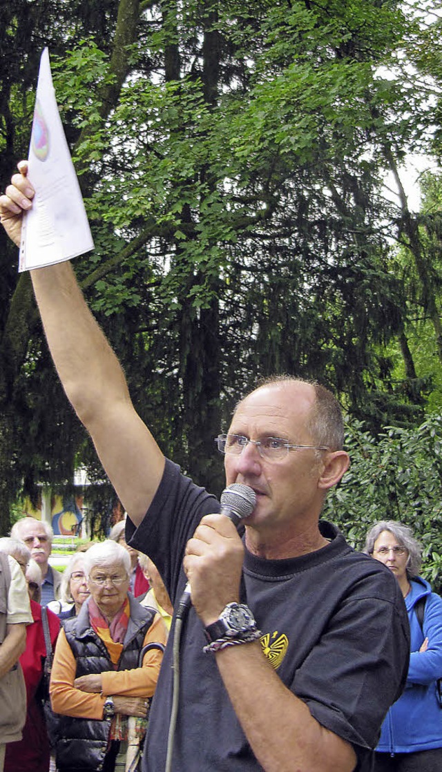 Andreas Krause-Trimpin ist Grtnermeister beim ZfP  | Foto: Janina Ruth