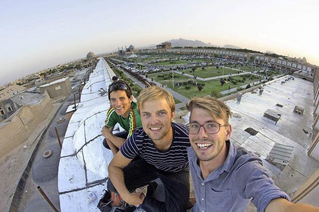 Drei Freiburger Studenten drehen Film in der Partnerstadt Isfahan