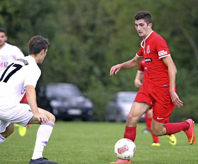 Jetmir Qorraj schaffte mit den A-Junio...t nun fr die Aktiven in der Oberliga.  | Foto: Klein