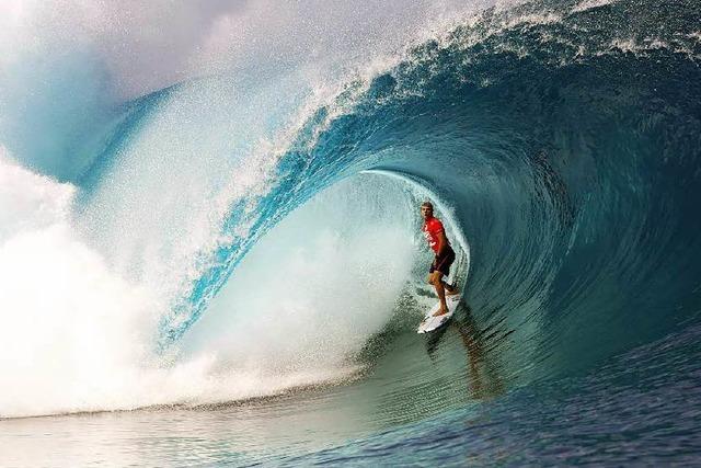 Fotos: Beste Surfer der Welt reiten Tubes in Tahiti