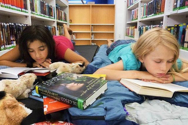 Stadtbibliothek wird auch in den Ferien rege genutzt