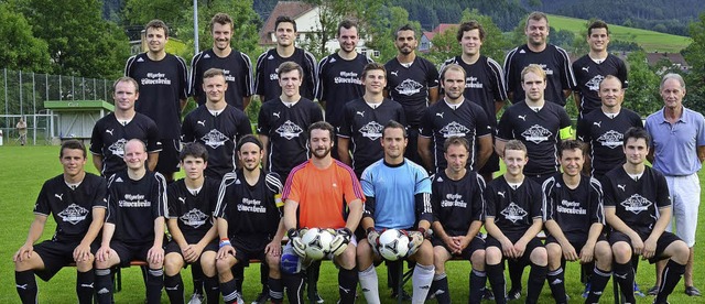 So sieht sie aus: Die Erste Mannschaft...elgemeinschaft Prechtal/Oberprechtal.   | Foto: Bernhard Disch