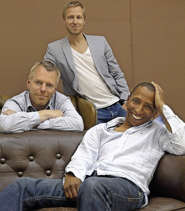 Jrgen Spiegel, Martin Tingvall und Omar Rodrguez Calvo   | Foto: steven Haberland