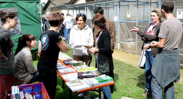 Beim Tierheimfest gab es jede Menge Informationen <ppp> </ppp>   | Foto: Wolfgang Knstle