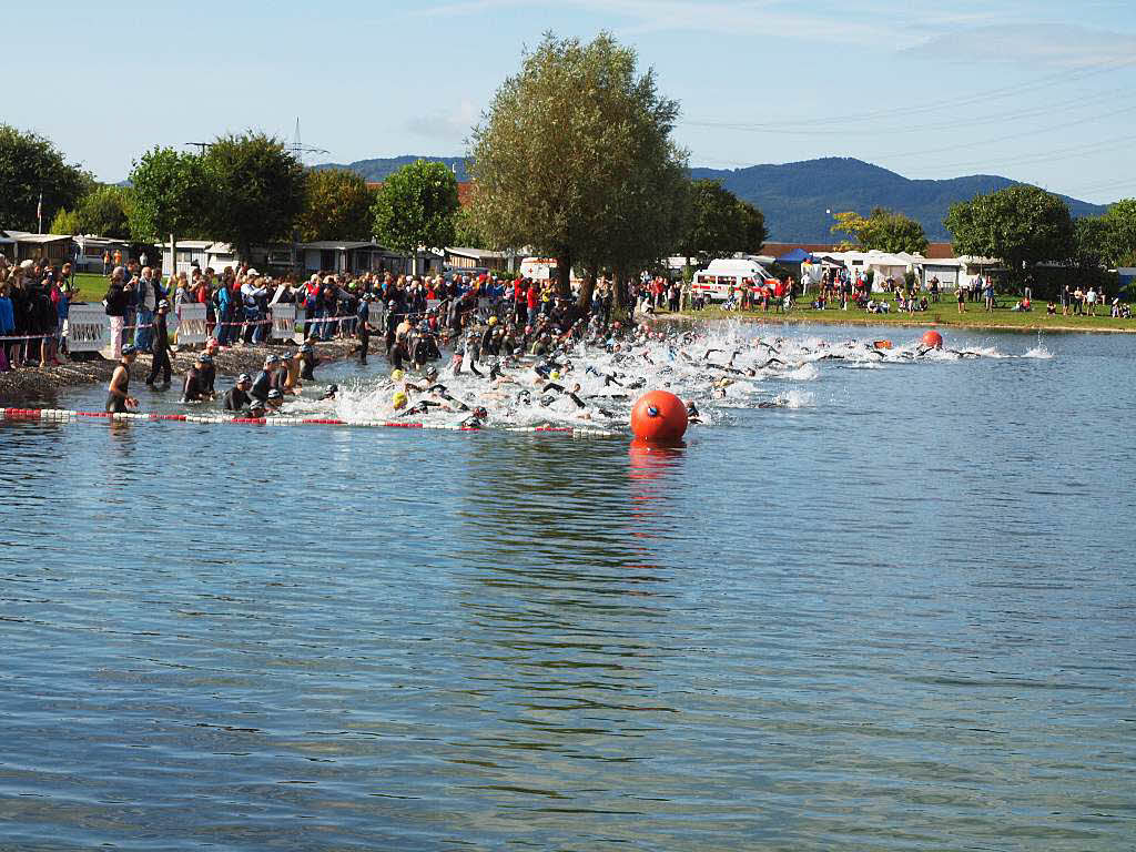 Impressionen vom Breisgau-Triathlon