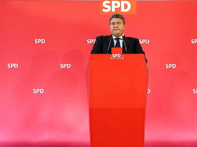 Mitte ist fr ihn kein Selbstzweck: SP... Klausurtagung seiner Partei in Berlin  | Foto: dpa